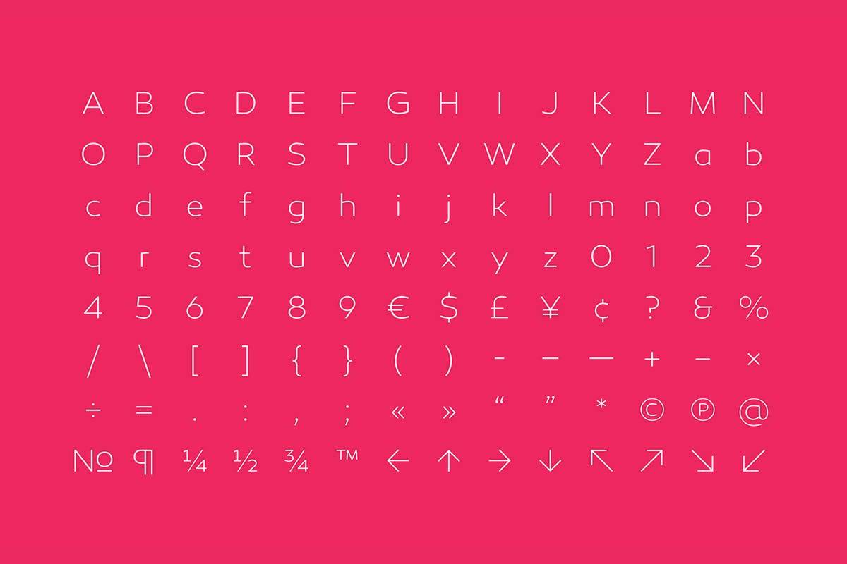 Canaro Demo Font sample