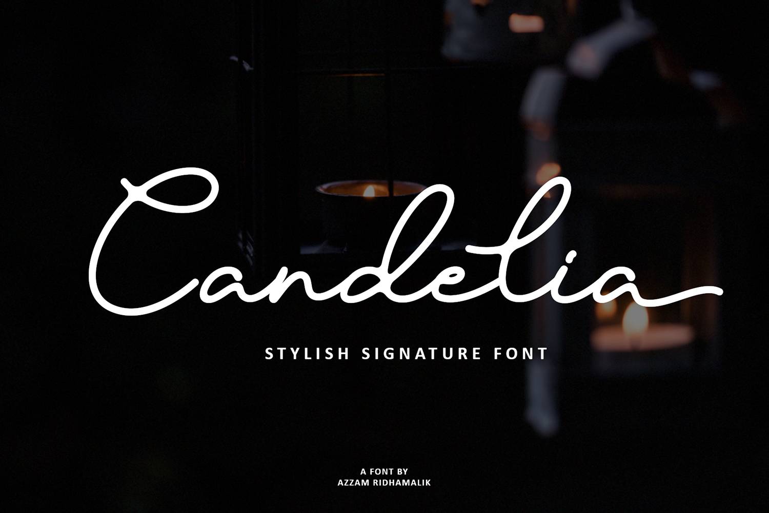 Candelia Font sample