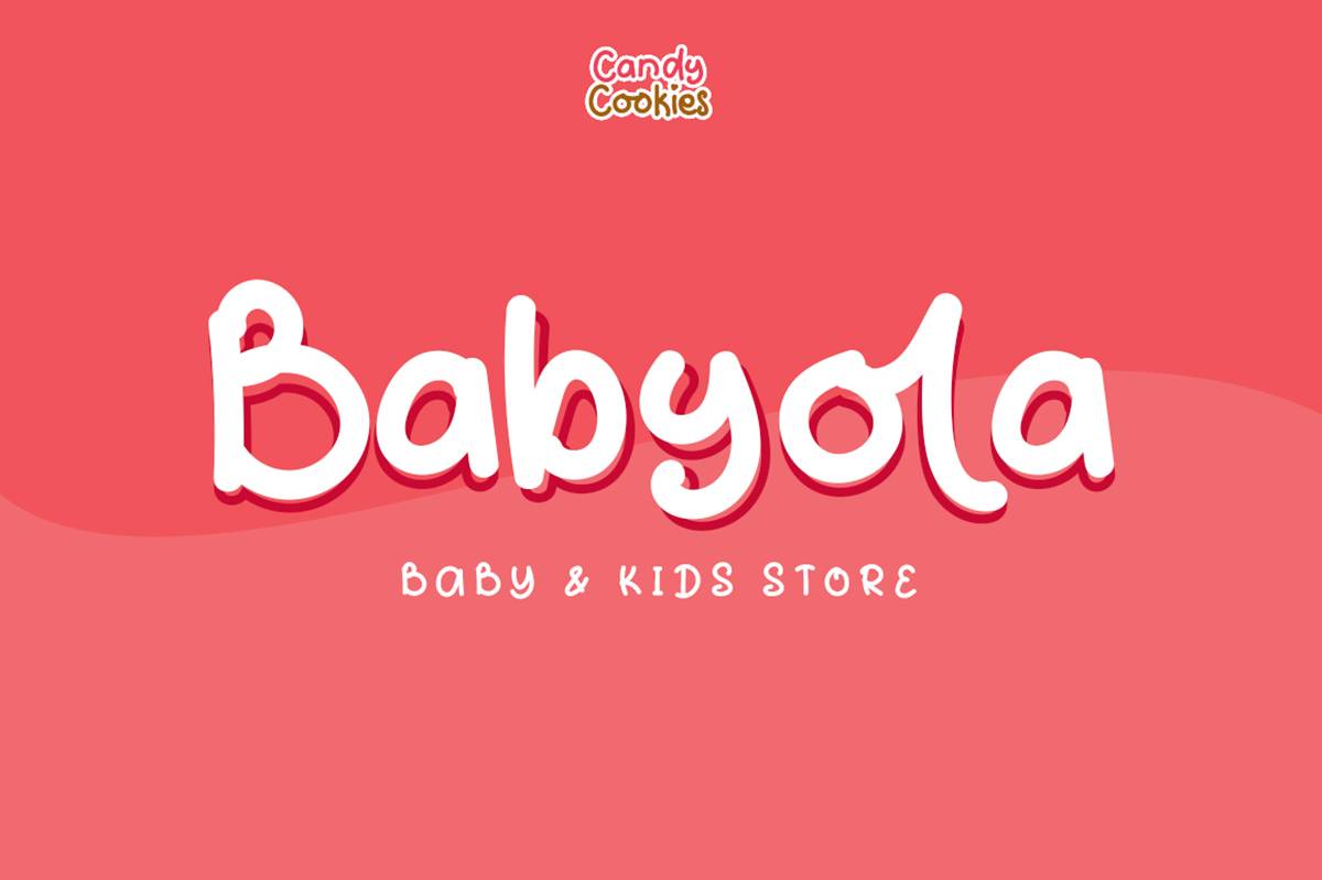 Candy Cookies Font sample