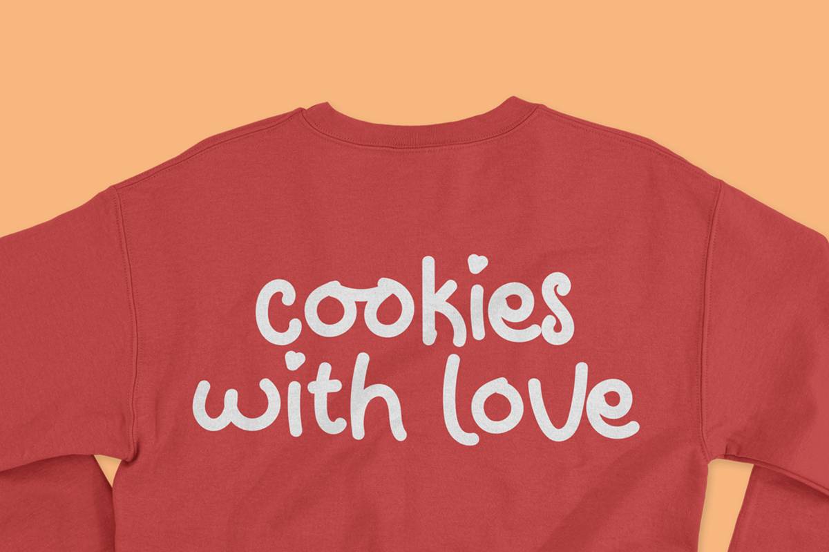 Candy Cookies Font sample