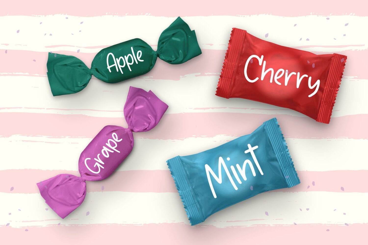 Candycane Playful Font sample