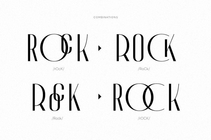 Cannes Font sample