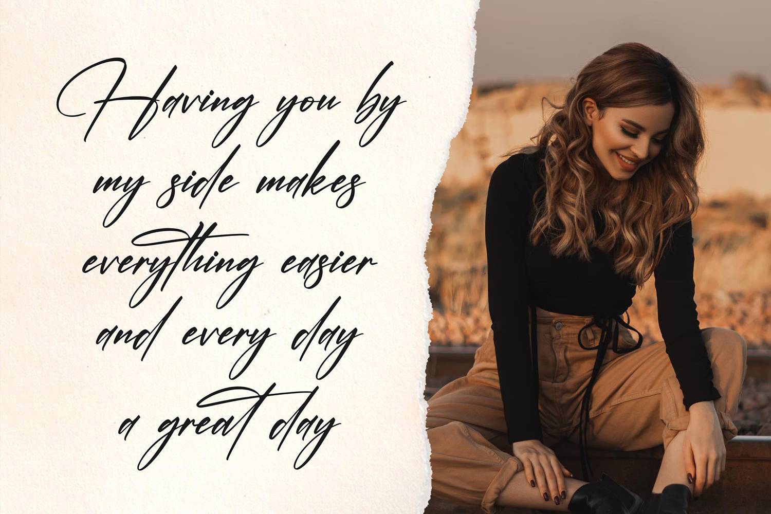 Cantika Beauty Font sample