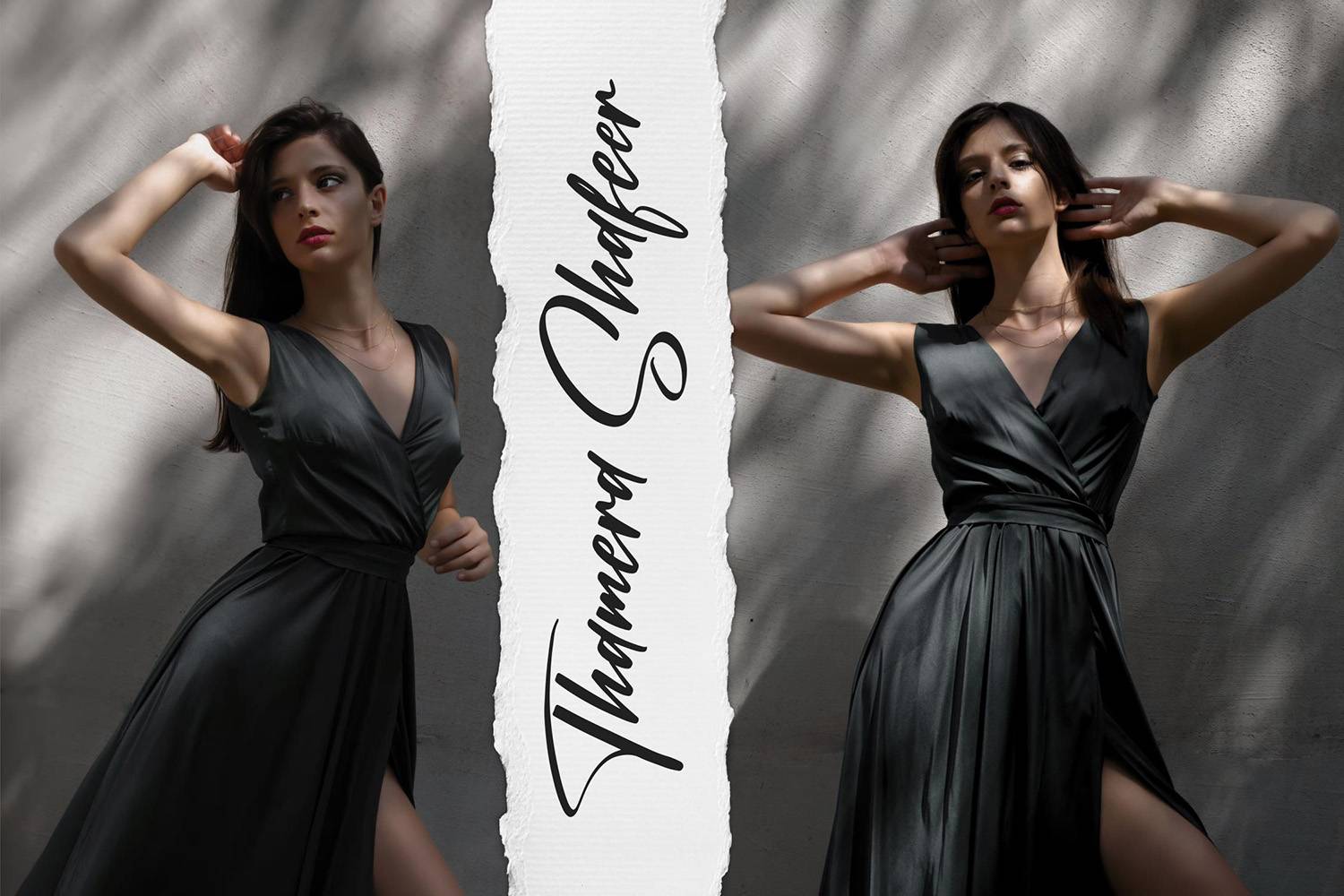 Cantika Foster Font sample