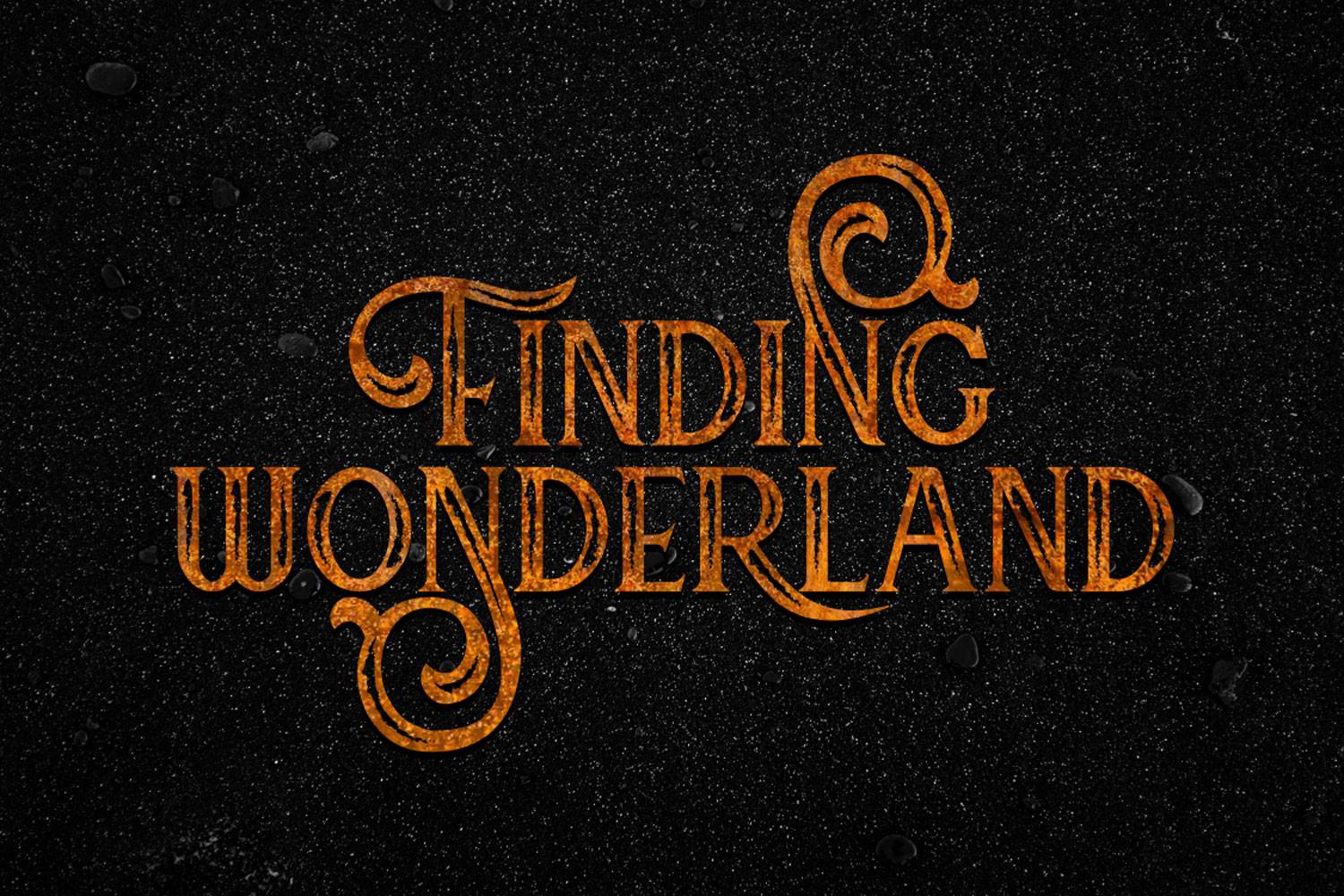 Canting Font sample