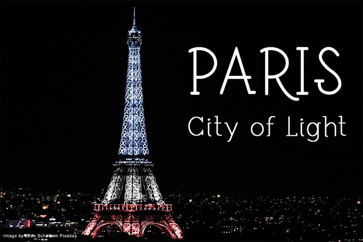 Capital City Font sample