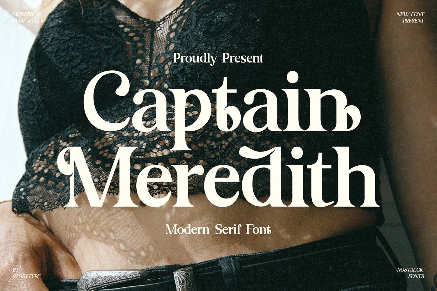 Captain Meredith Font sample