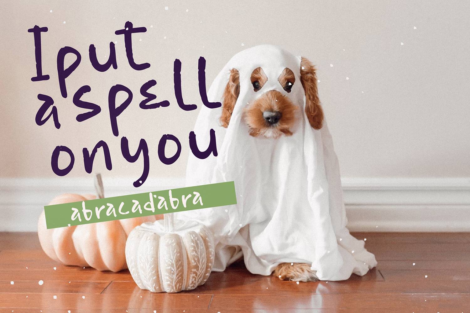 Caroline Display Font sample