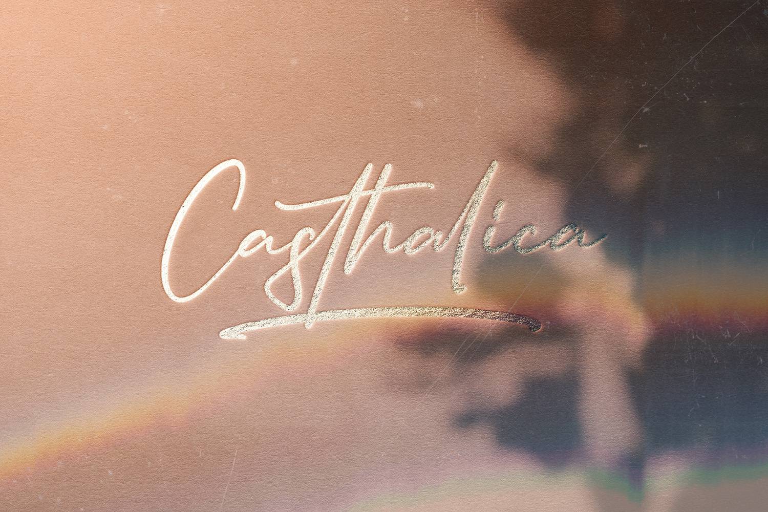 Carpethen Font sample