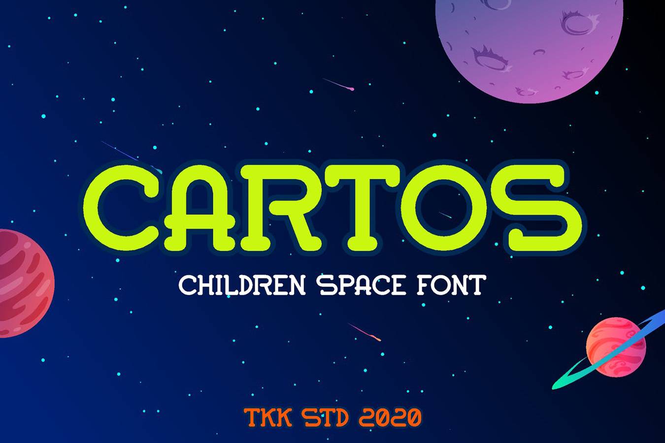 Cartos Font sample