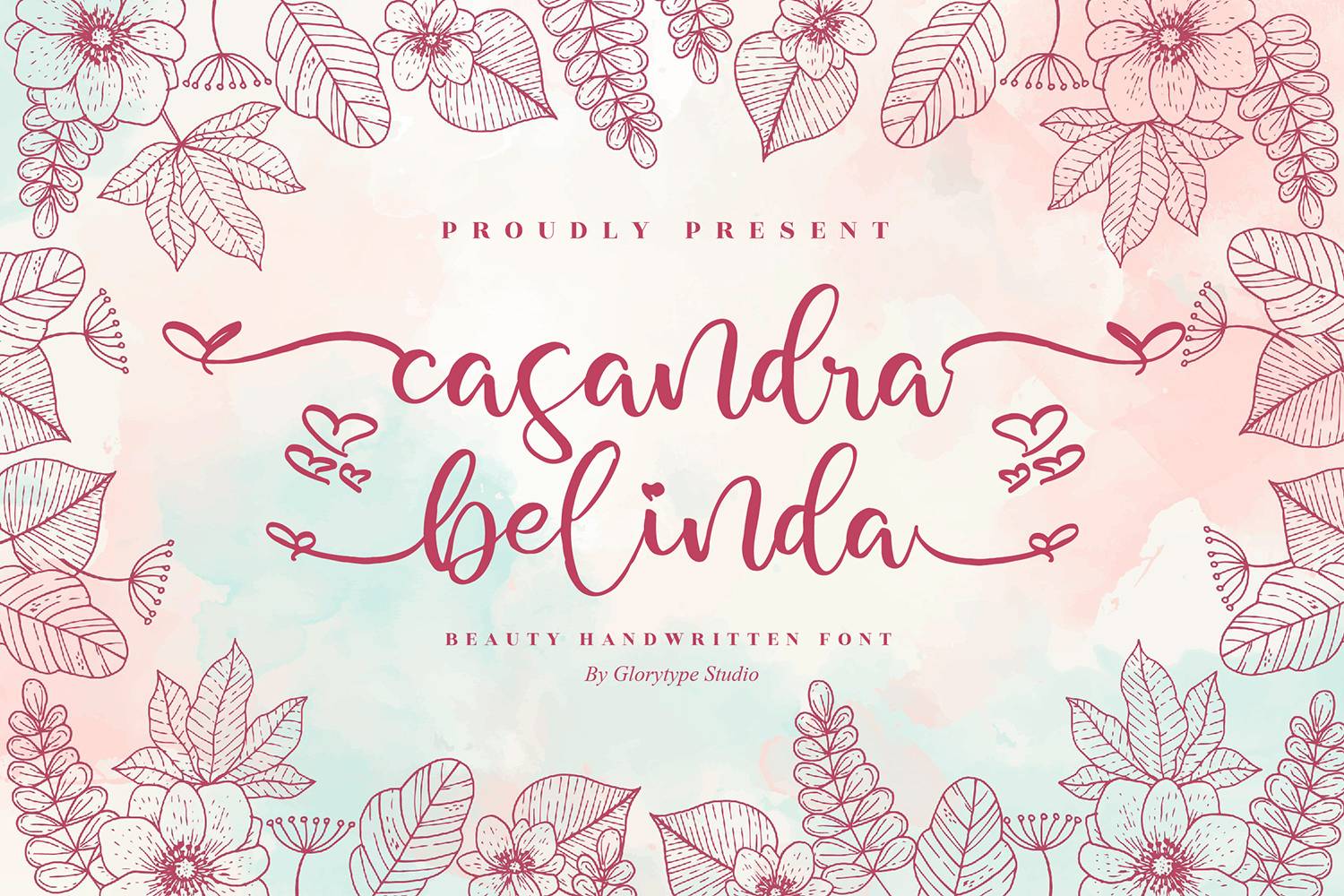 Casandra Belinda Font sample