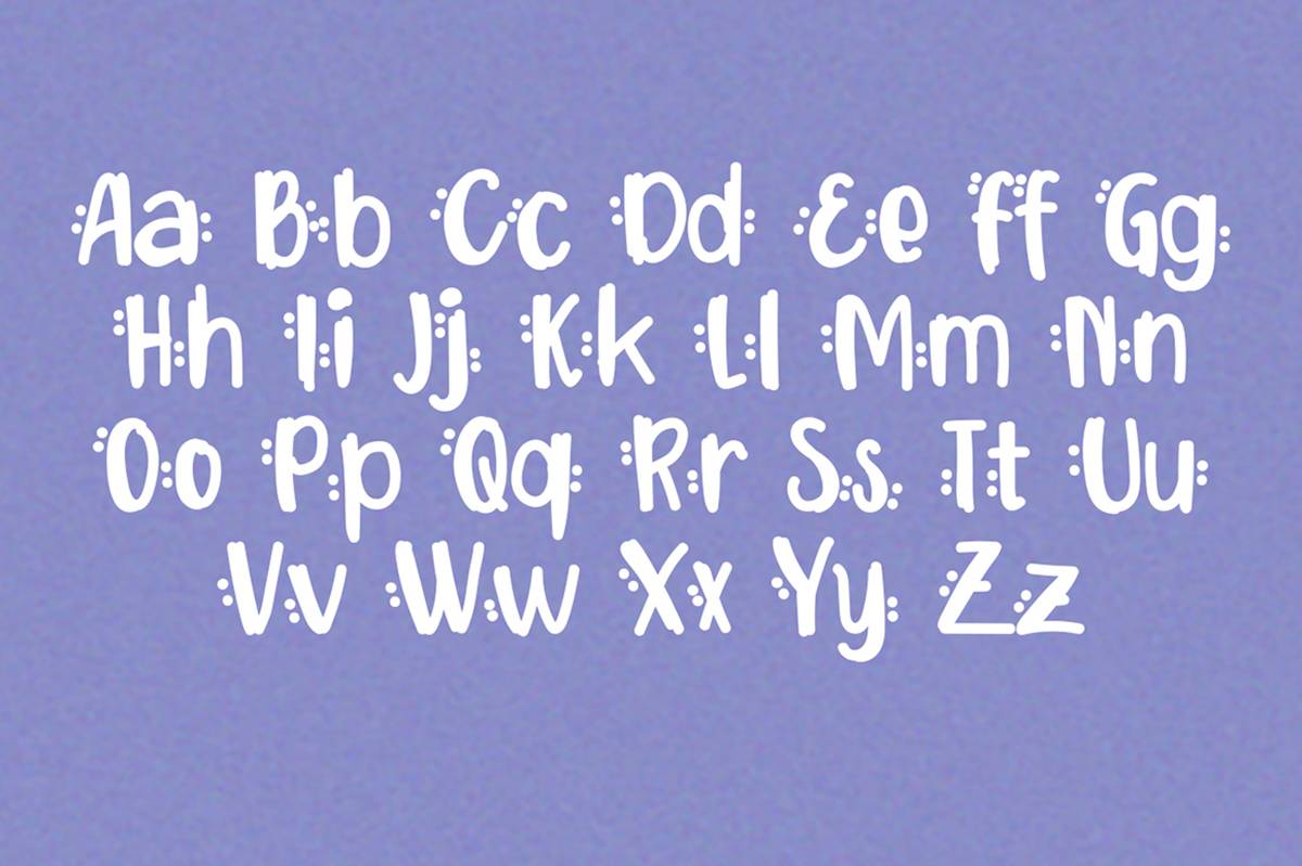 Cassanova Font sample