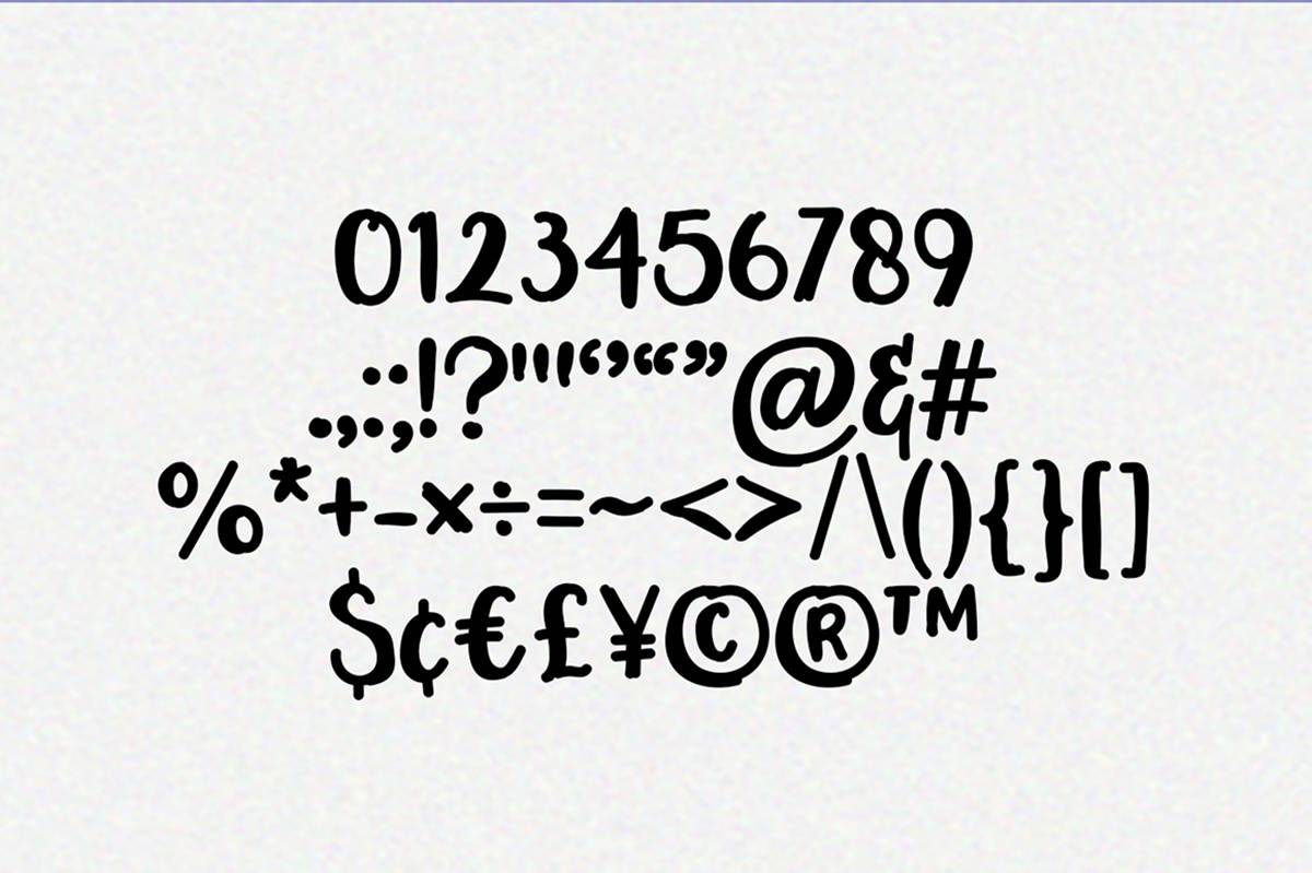 Cassanova Font sample
