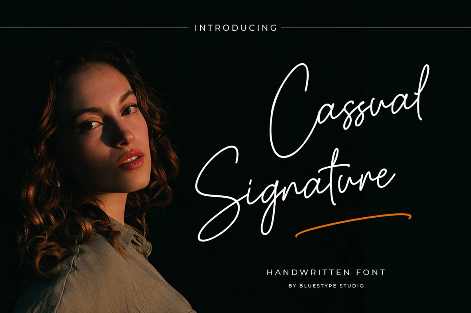 Cassual Signature Font sample