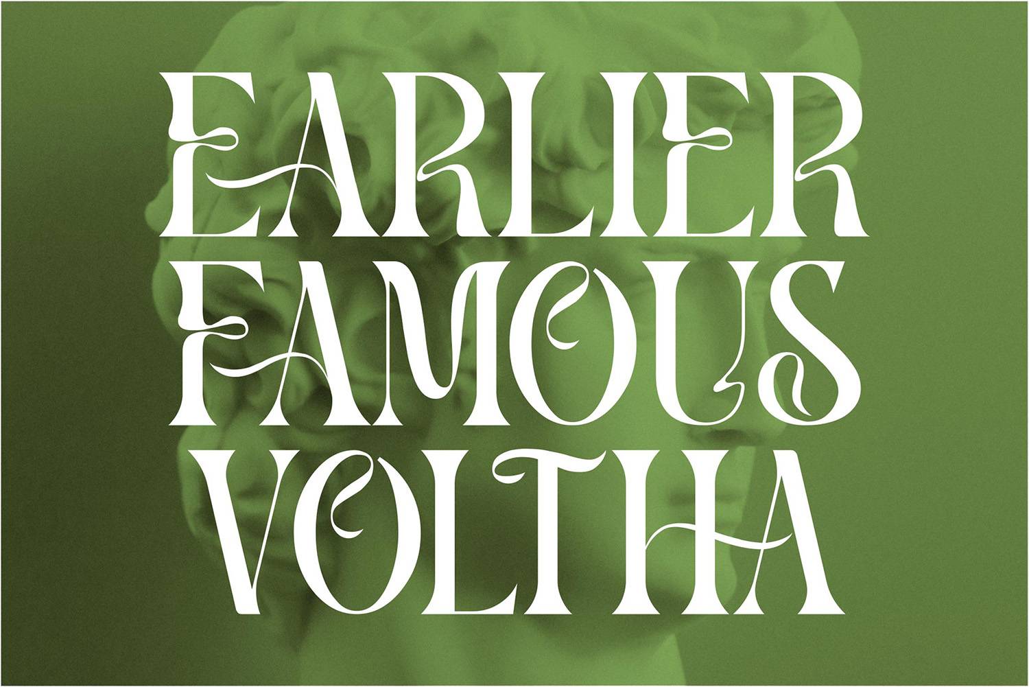 Casthello Font sample