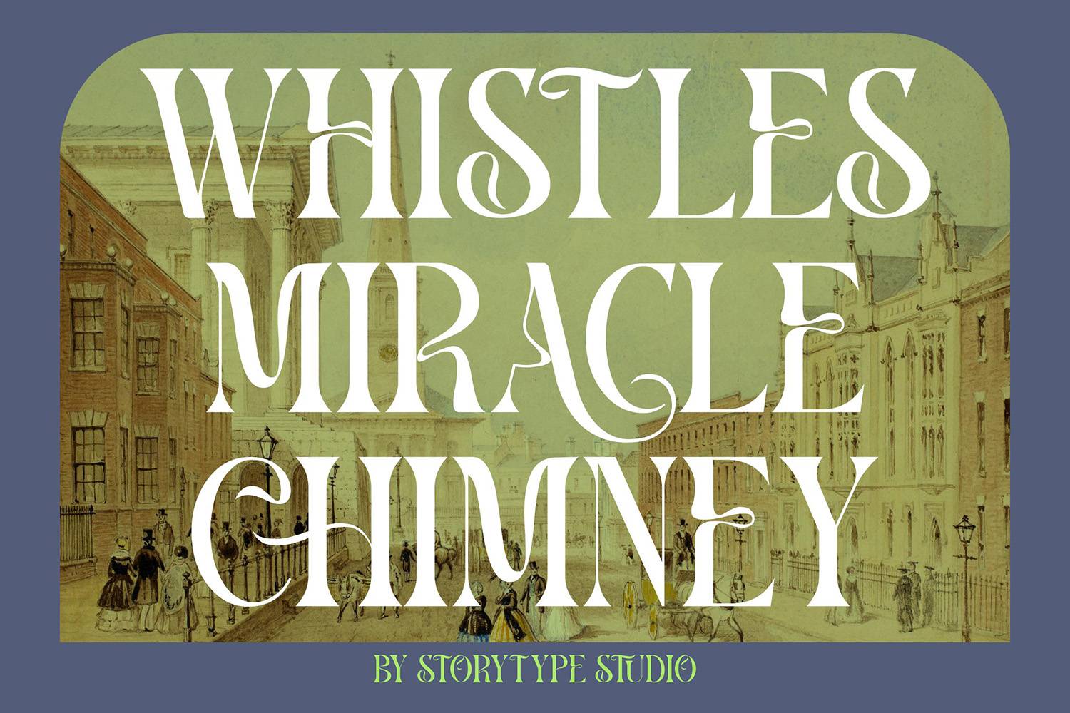 Casthello Font sample