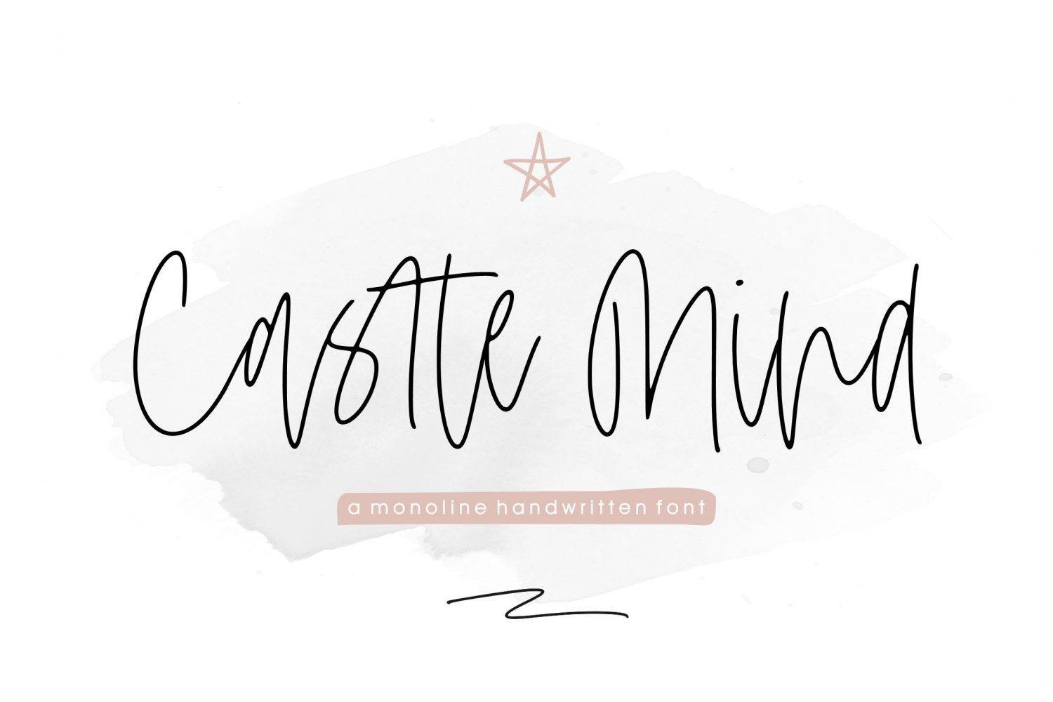 Castle Mind Font sample