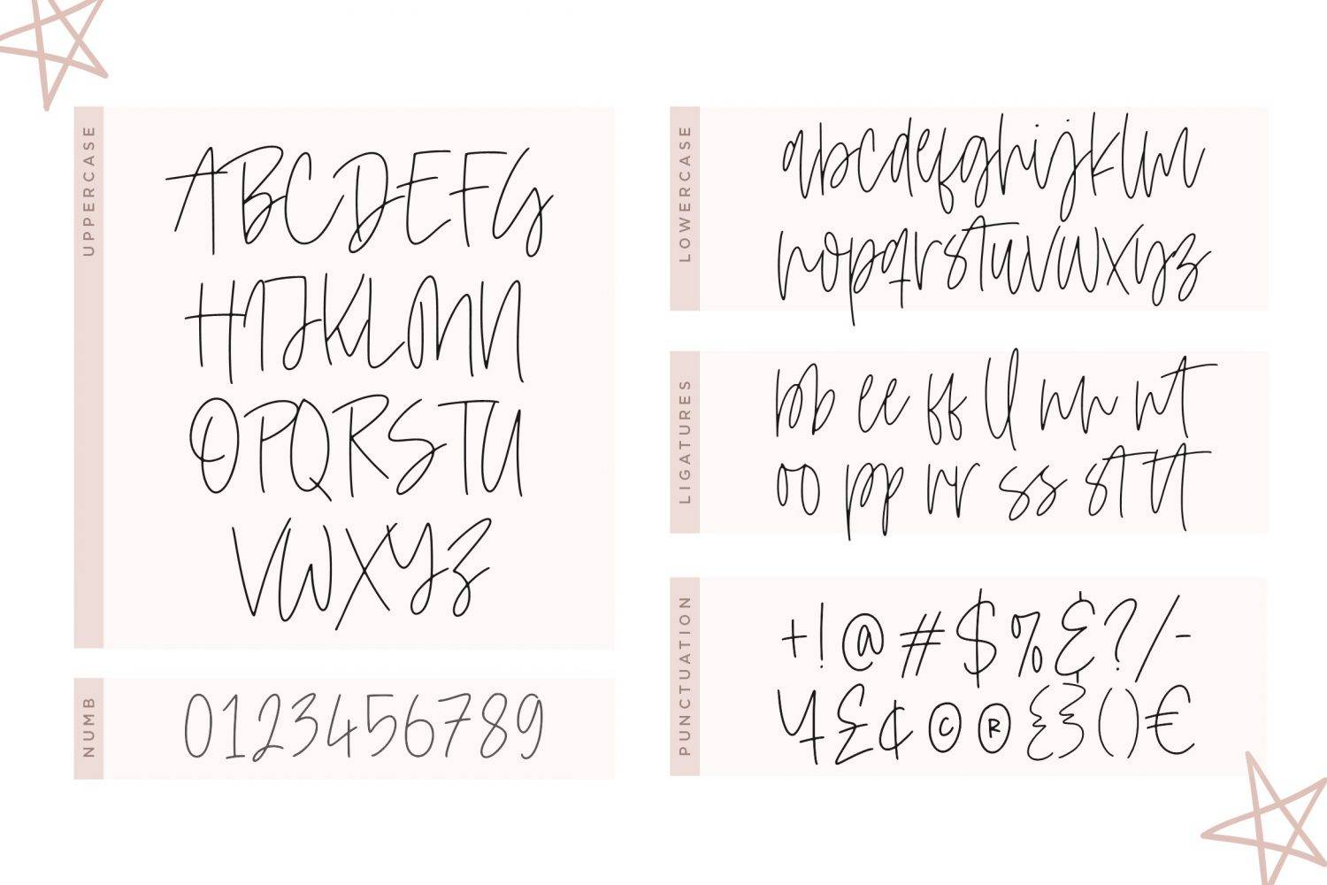 Castle Mind Font sample
