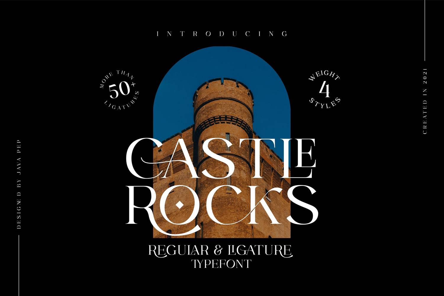 Castle Rocks Font sample