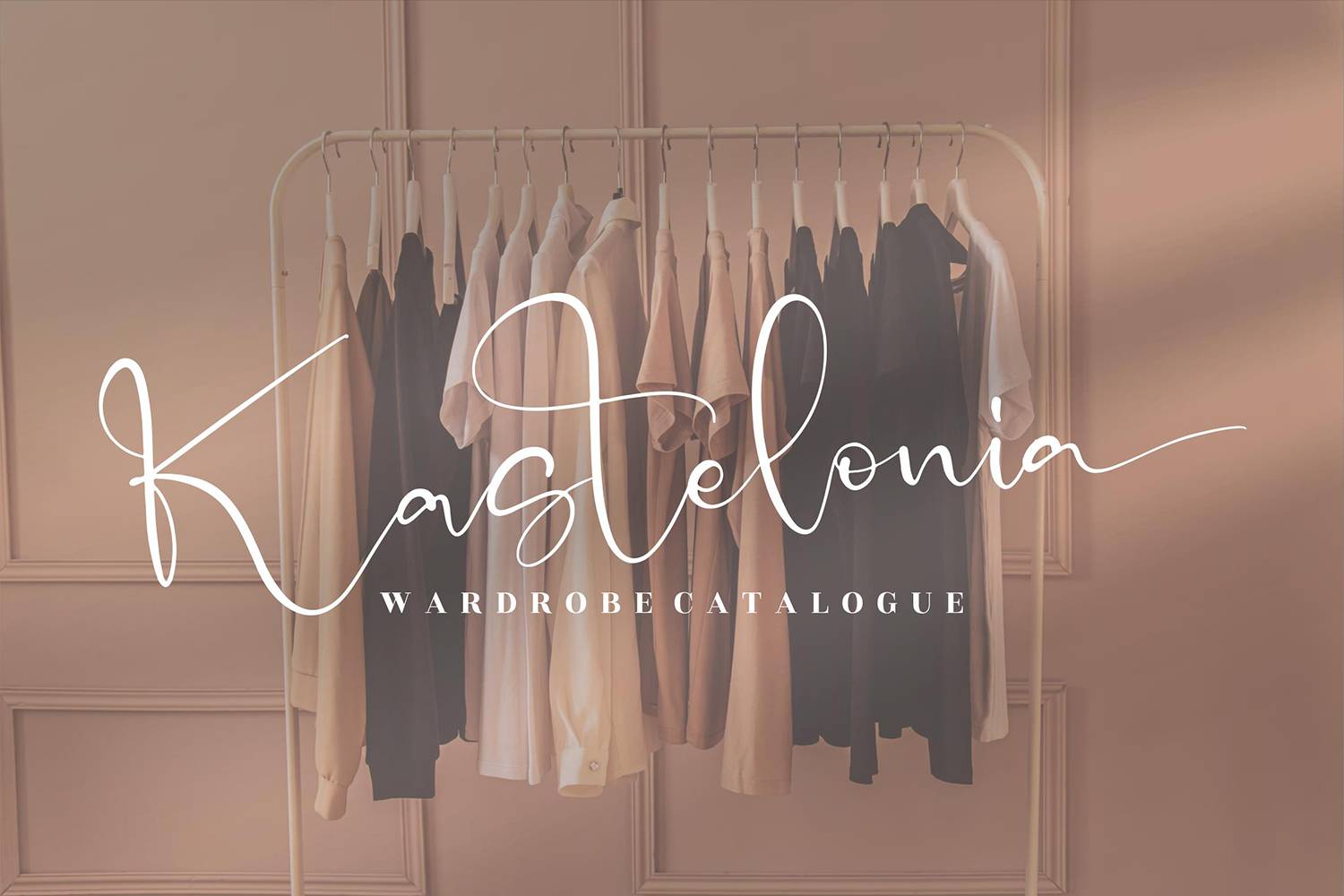 Catalistefa Signature Font sample