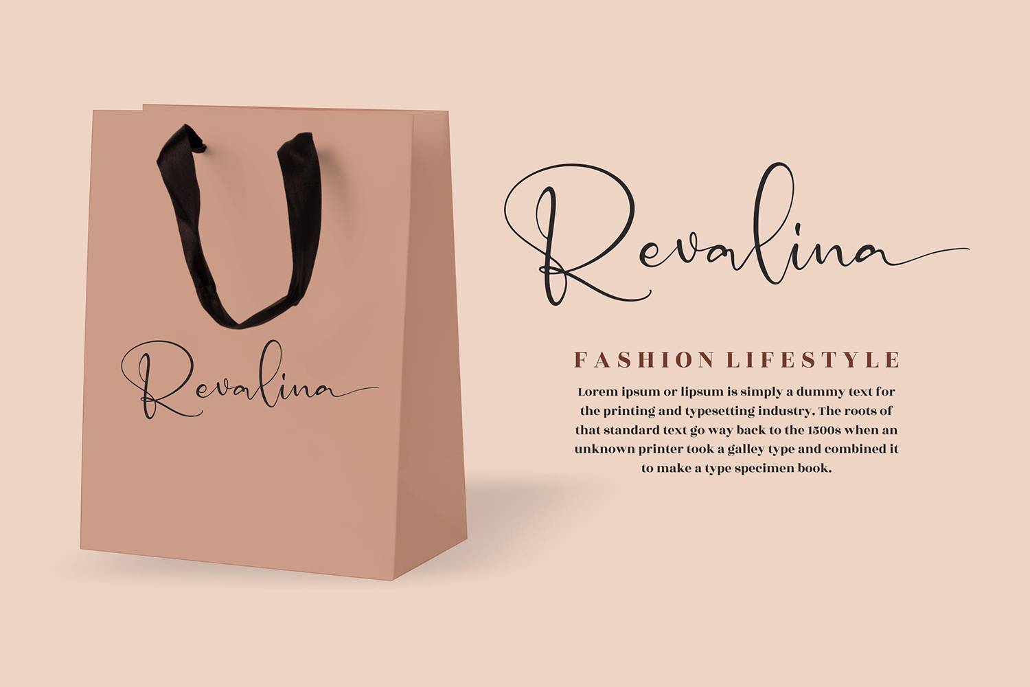 Catalistefa Signature Font sample