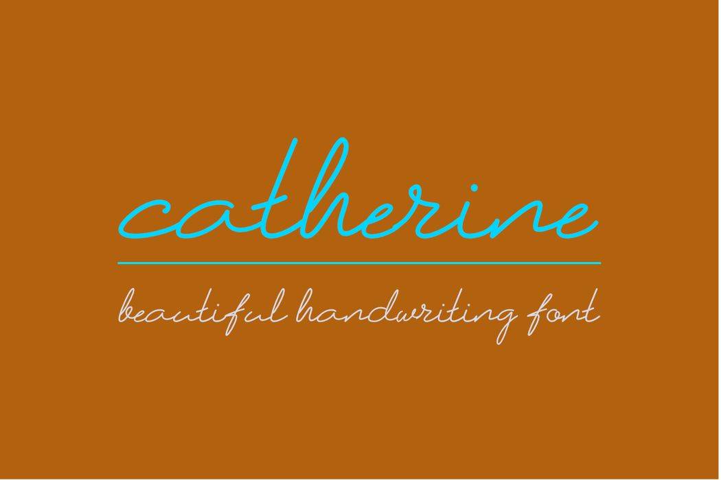 Catherine Font sample