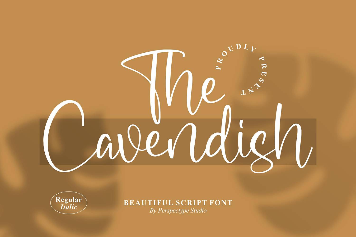 Cavendish Font sample