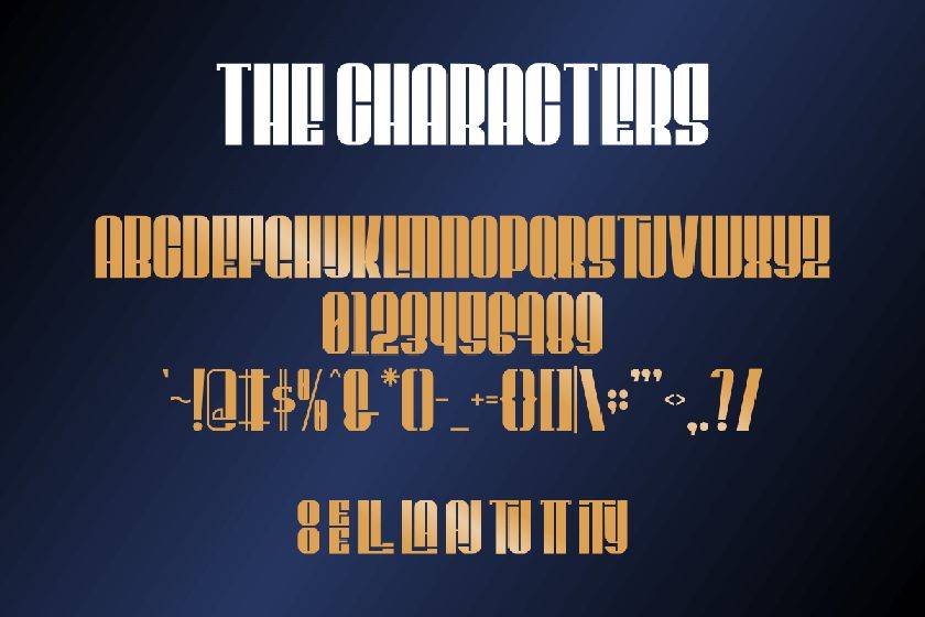 Cedric Font sample