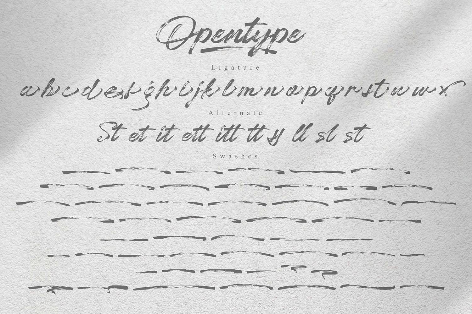 Chaletliness Font sample