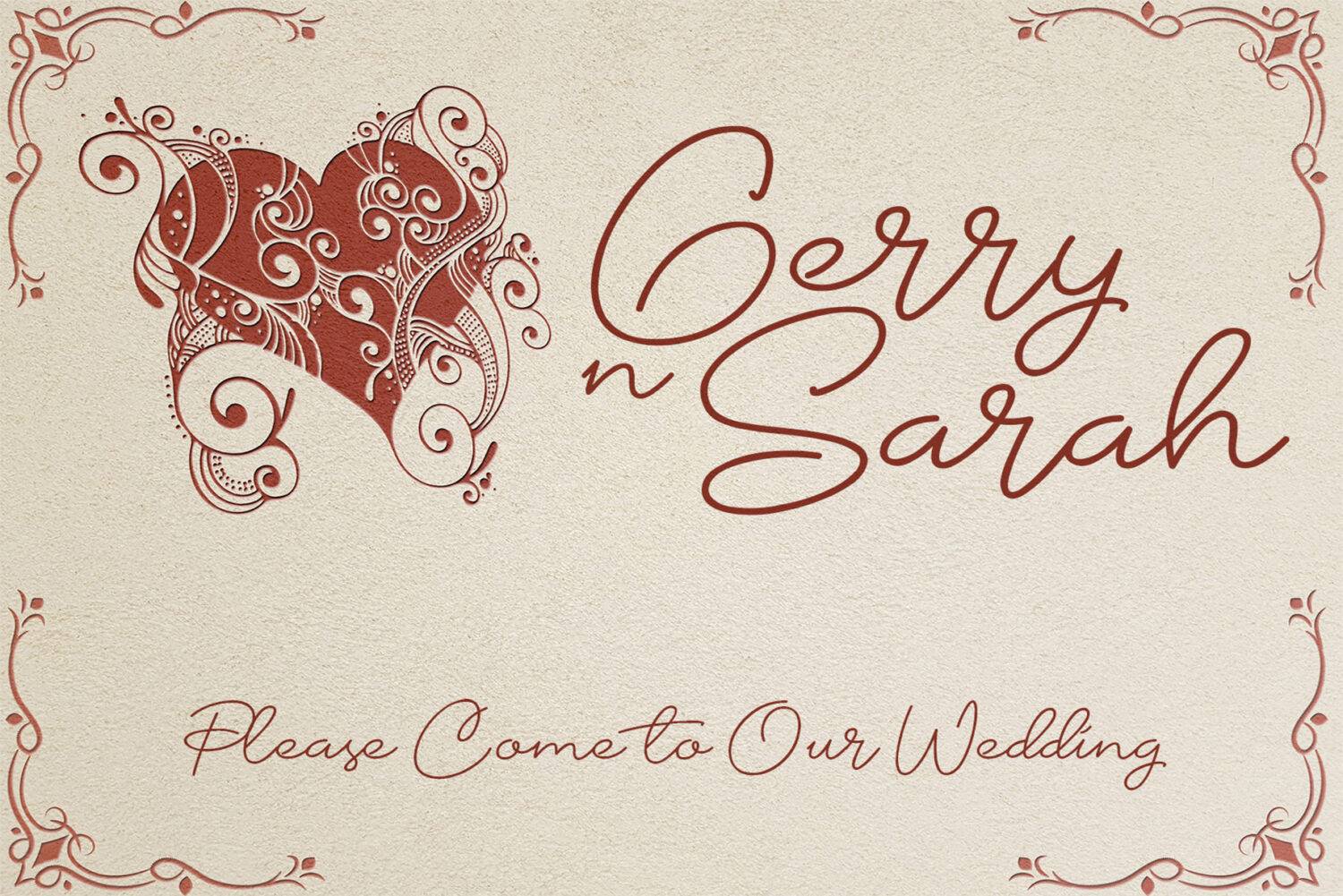 Chalisa Beauty Script Font sample