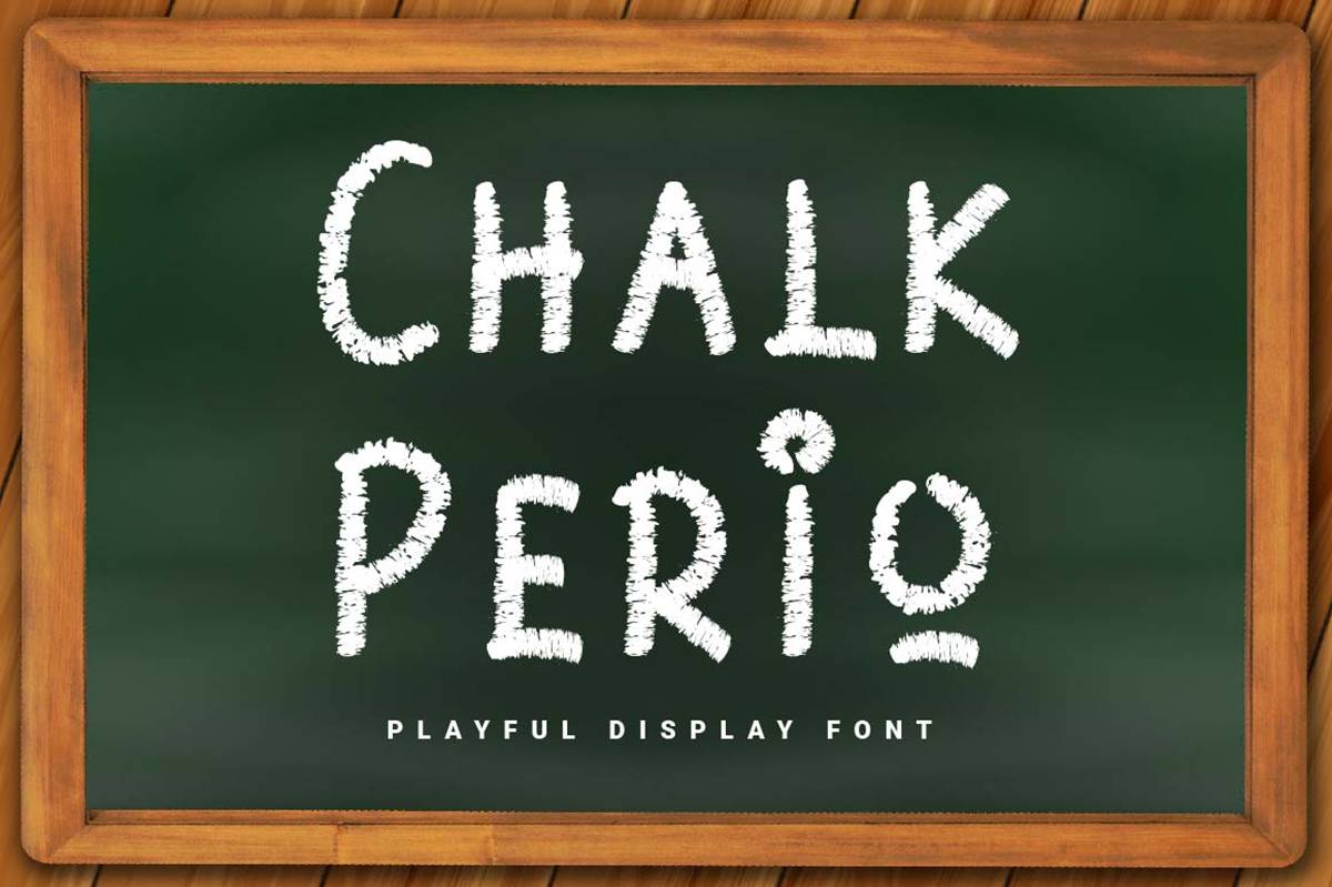 Chalk Perio Font sample