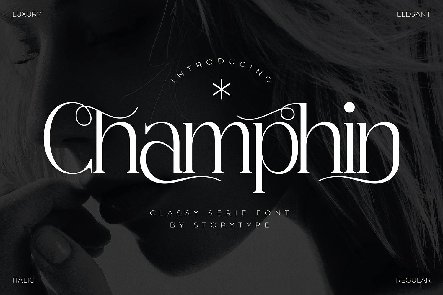 Champhin Font sample