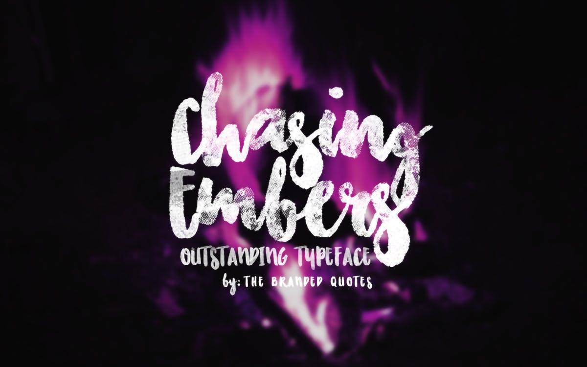 Chasing Embers Demo sample