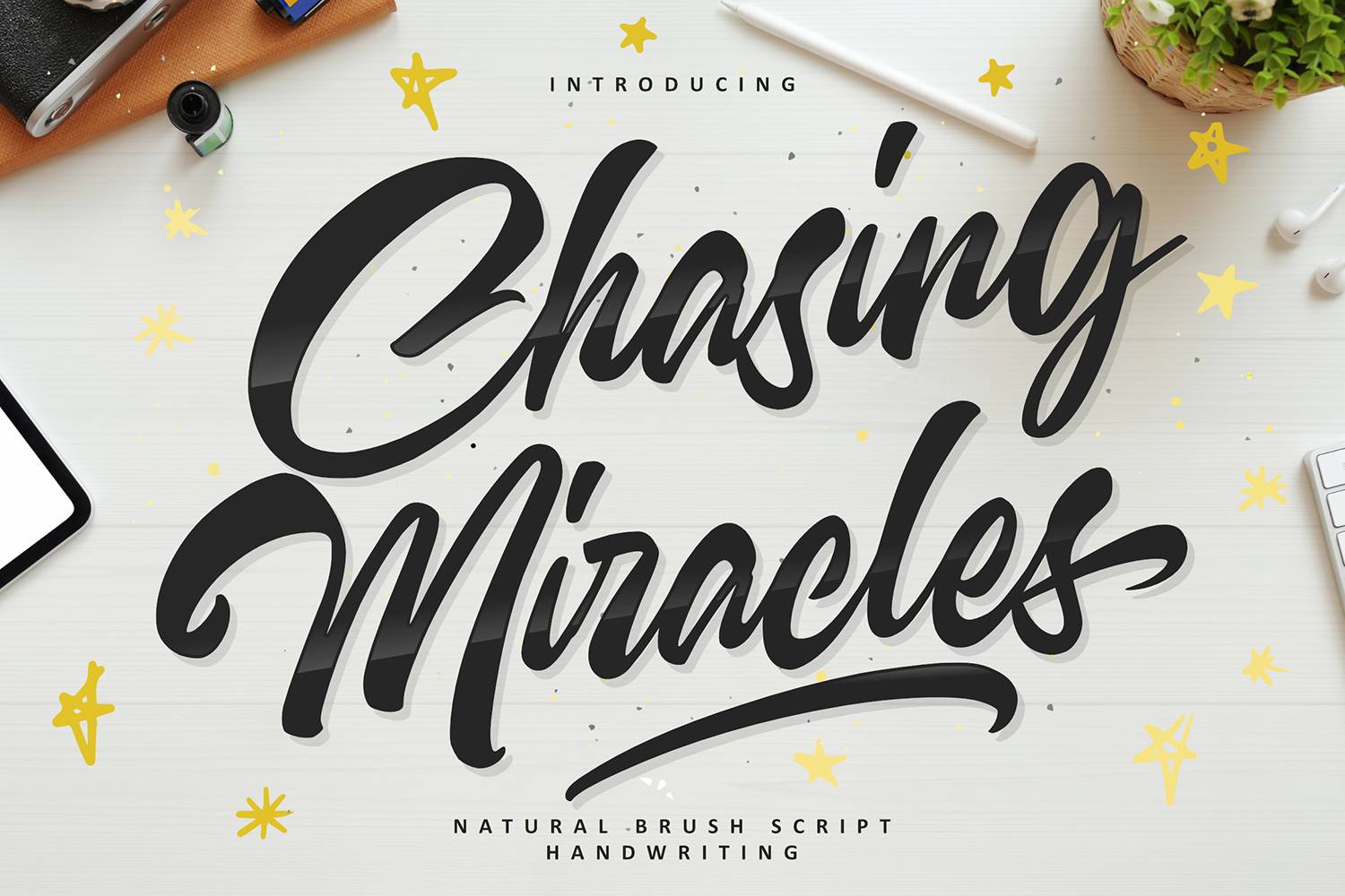 Chasing Miracles Font sample