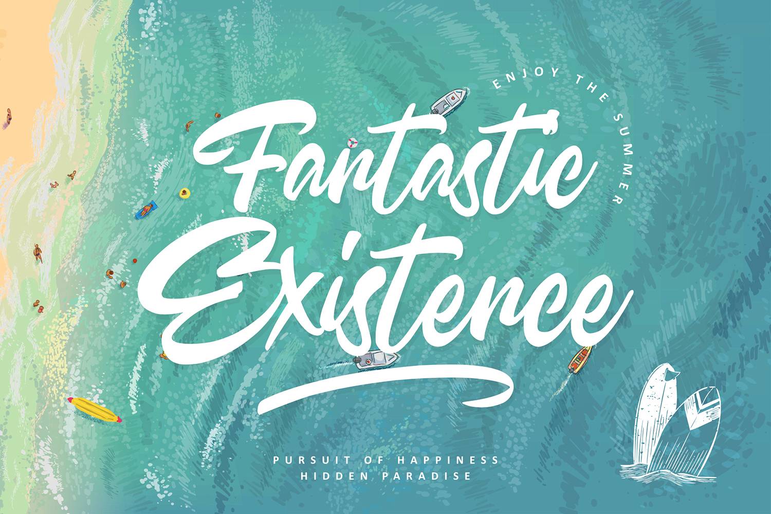 Chasing Miracles Font sample