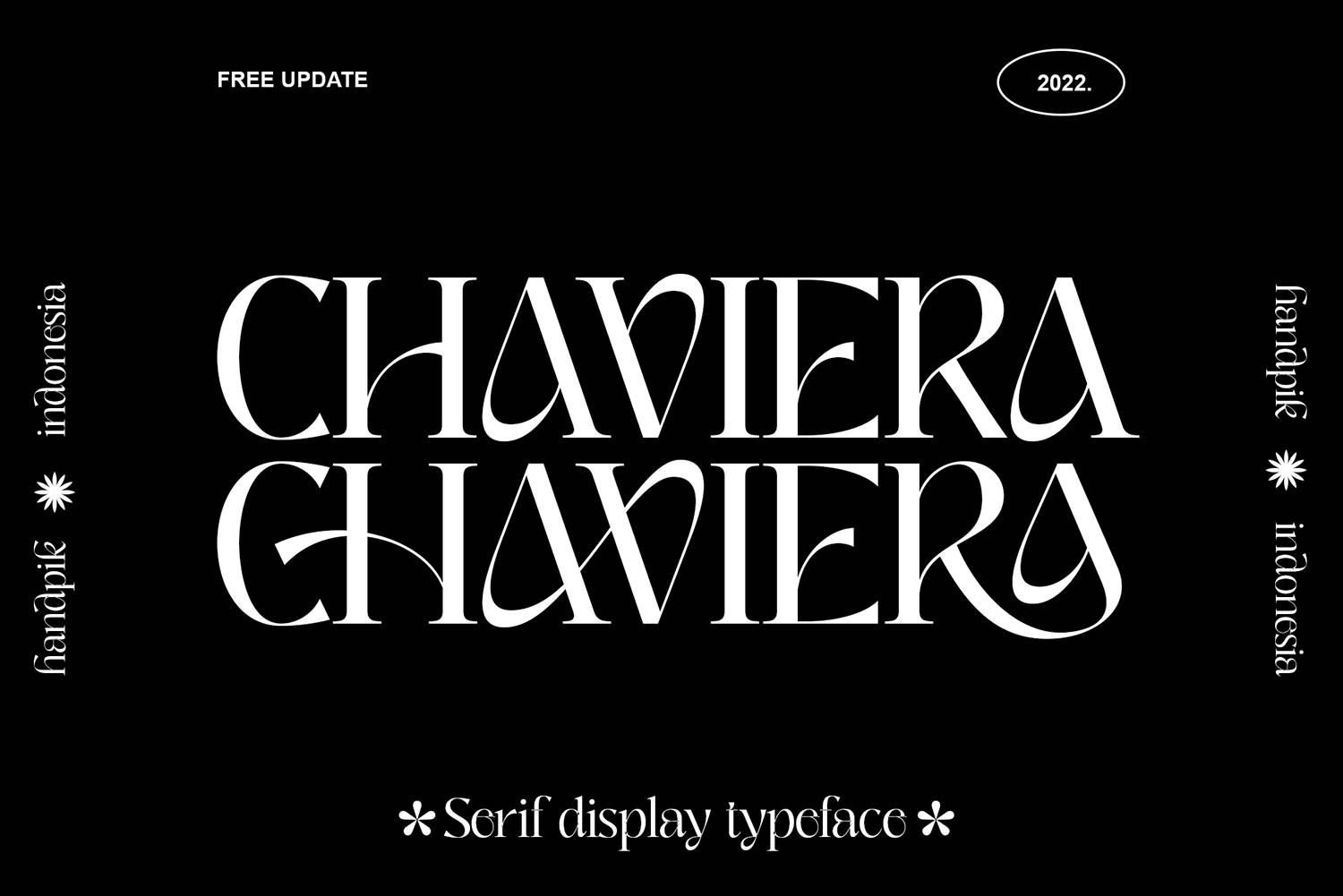 Chaviera Font sample