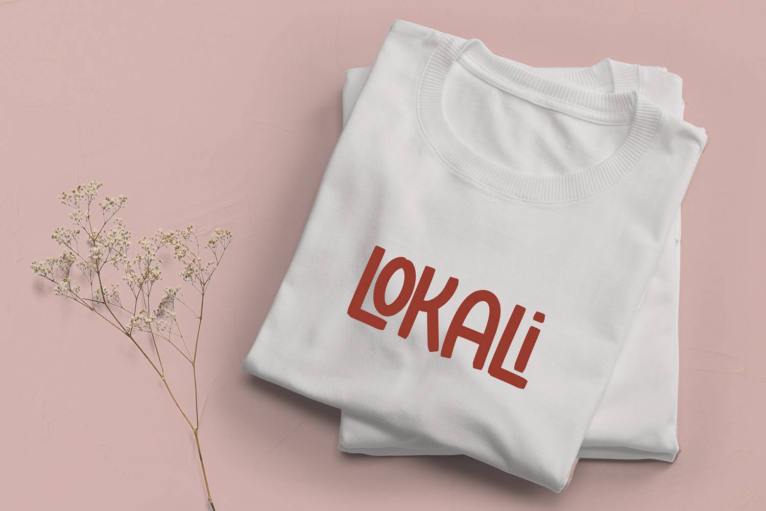 Cheerful Peach Font sample