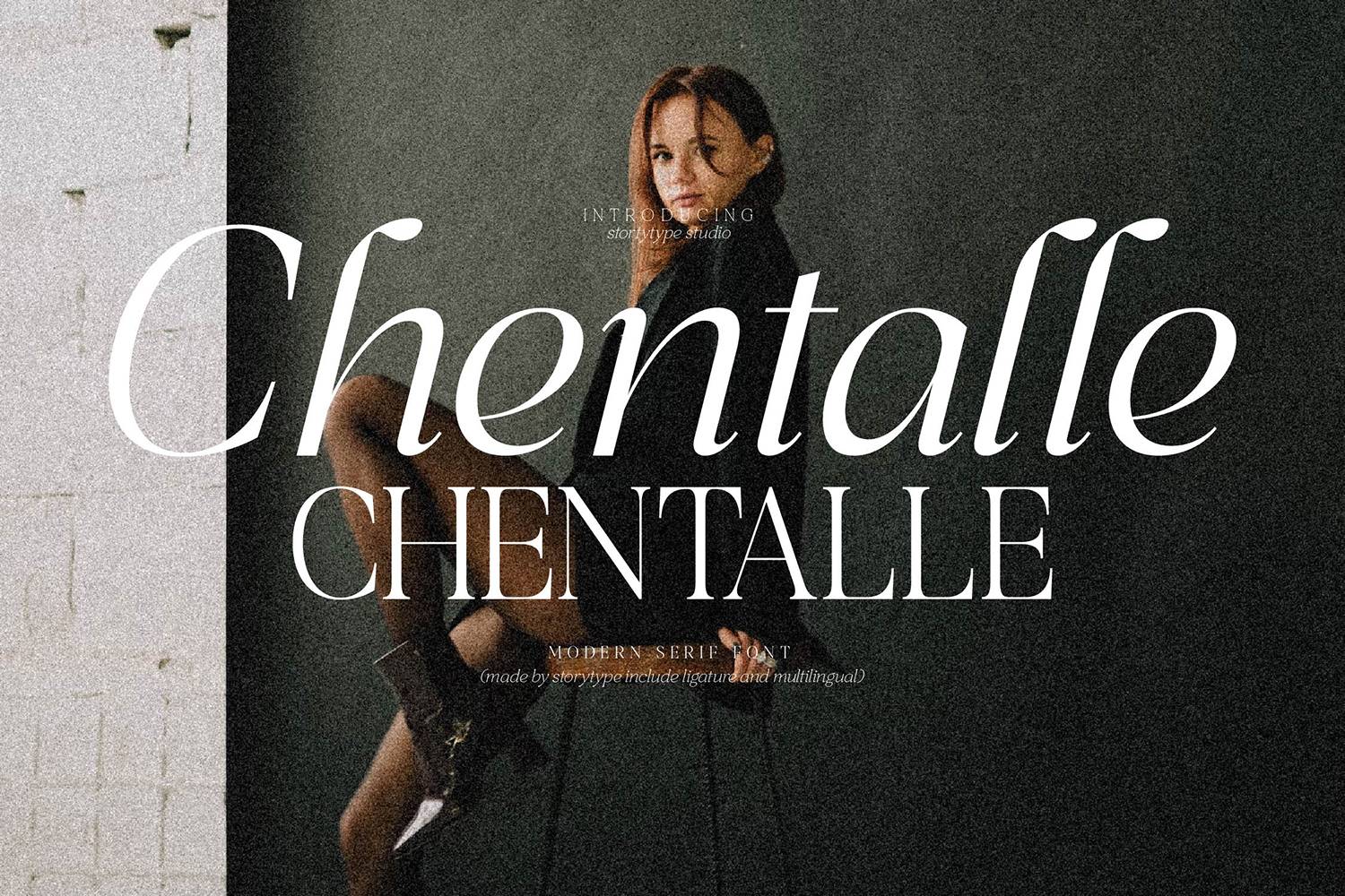 Chentalle Font sample