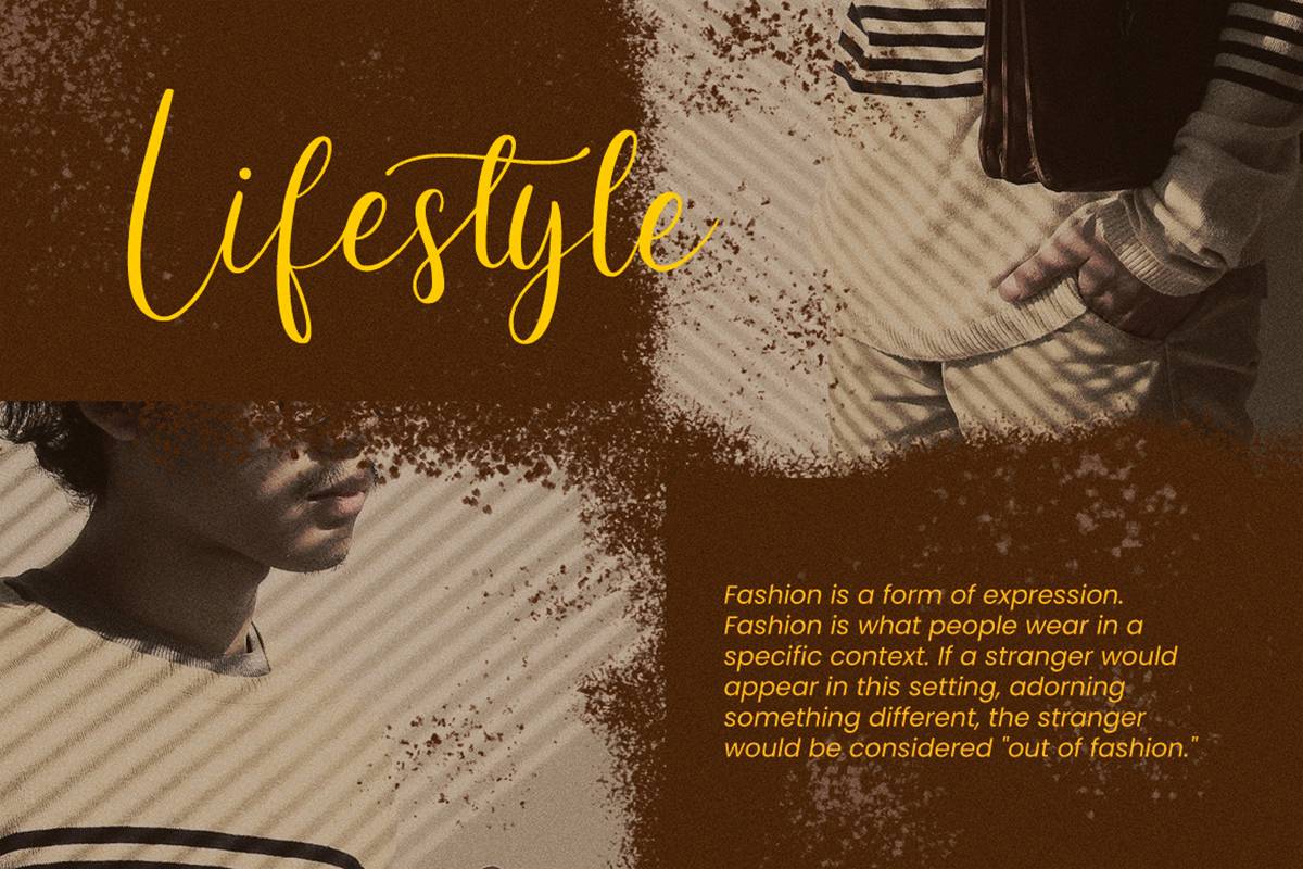 Chespine Font sample