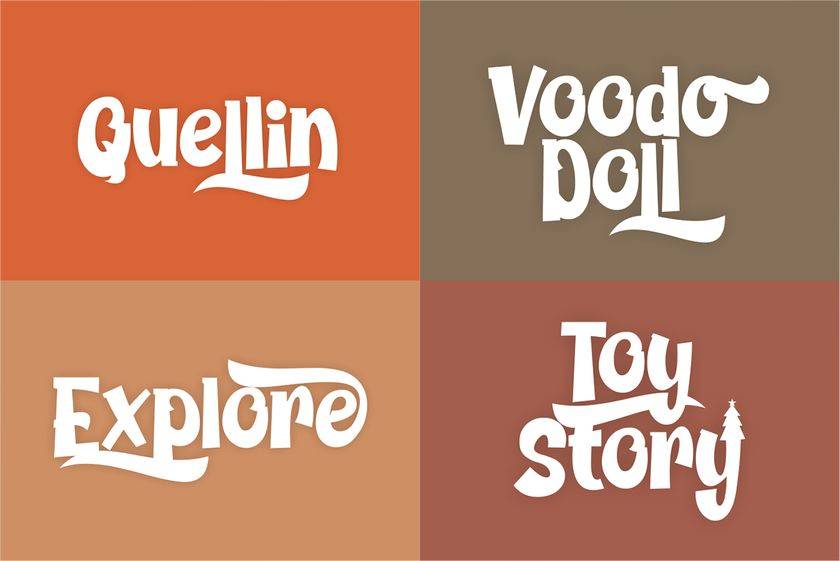Chickybom Font sample