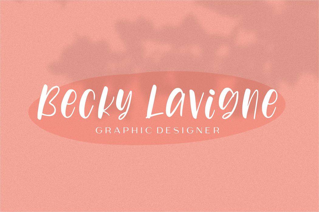 Chickyplum Font sample