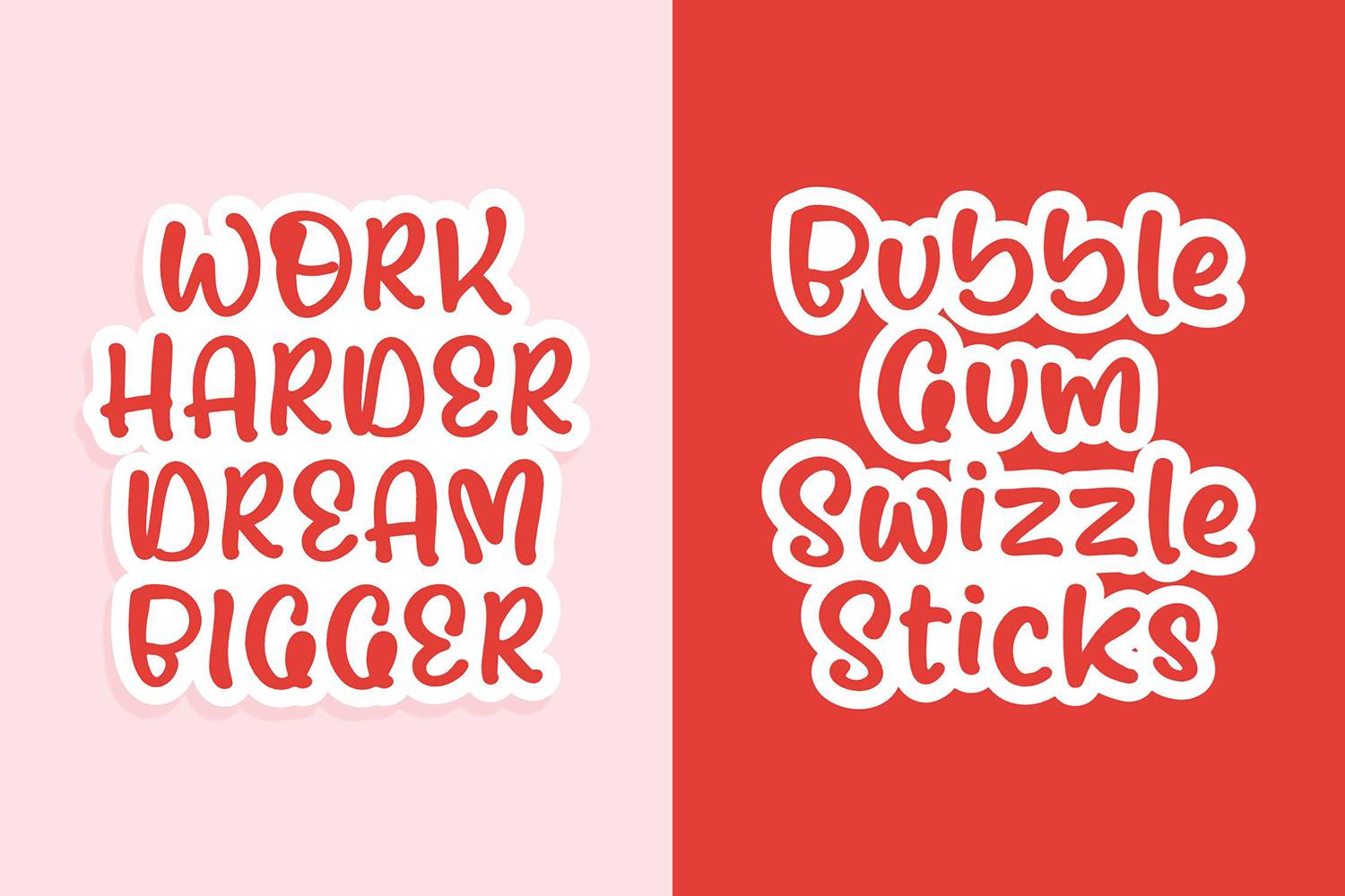 Childkiss Heart Font sample