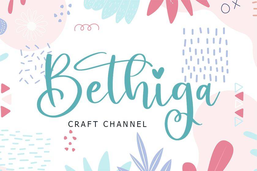 Chintya Font sample