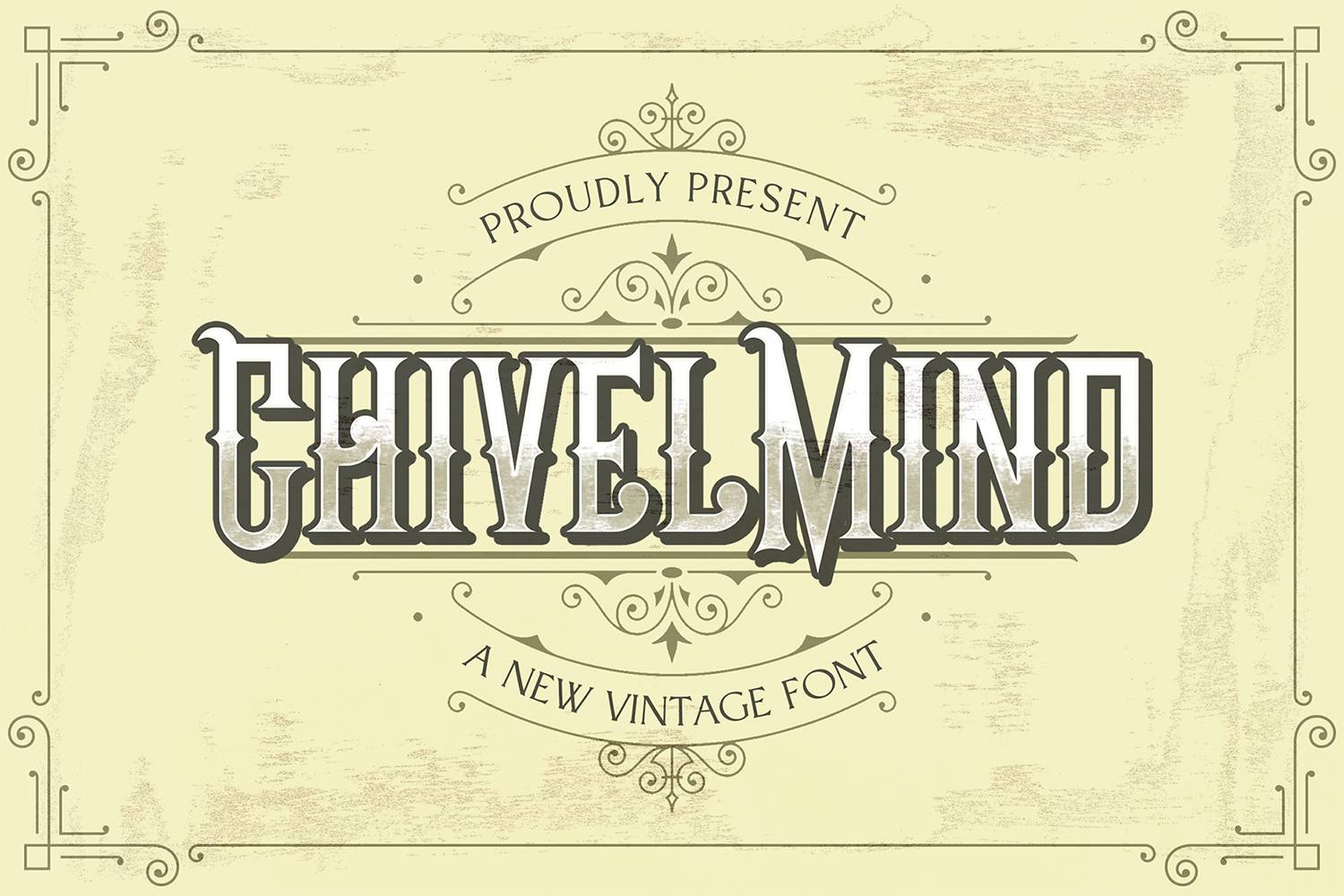 Chivel Mind Font sample