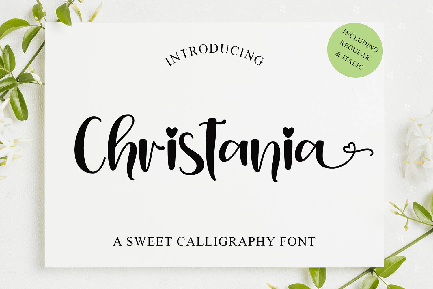Christania Font sample