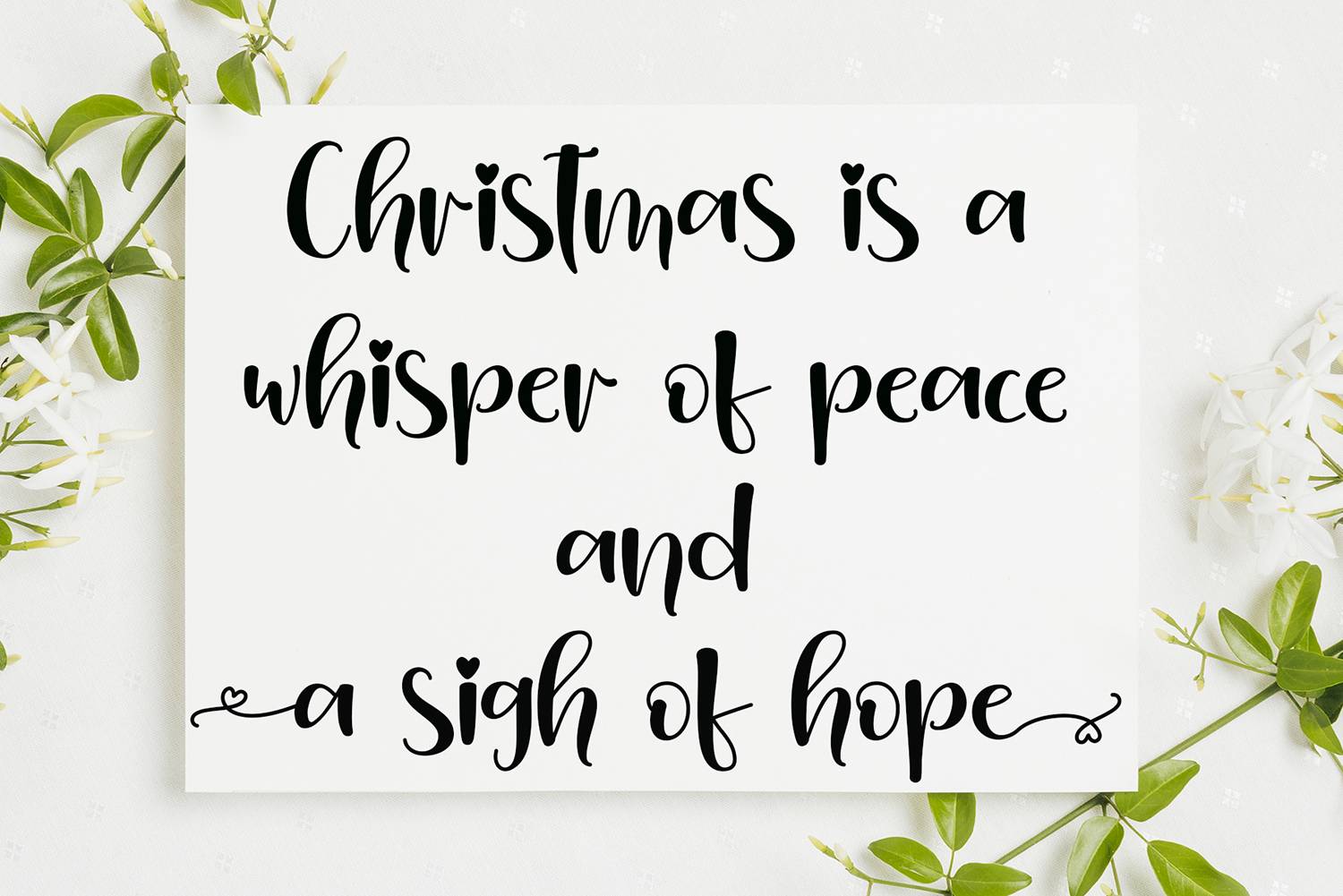 Christania Font sample