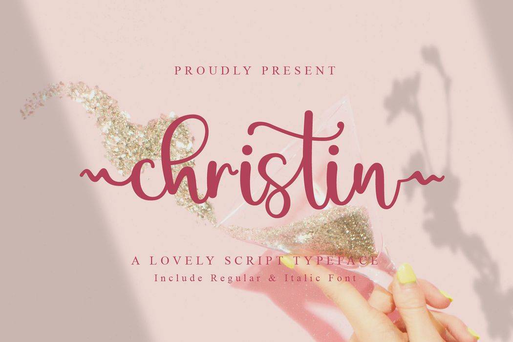 Christin Font sample