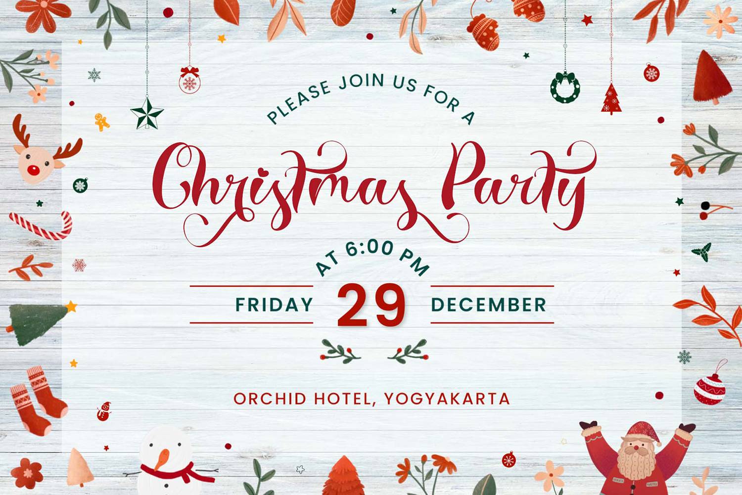 Christmas Celebration Font sample