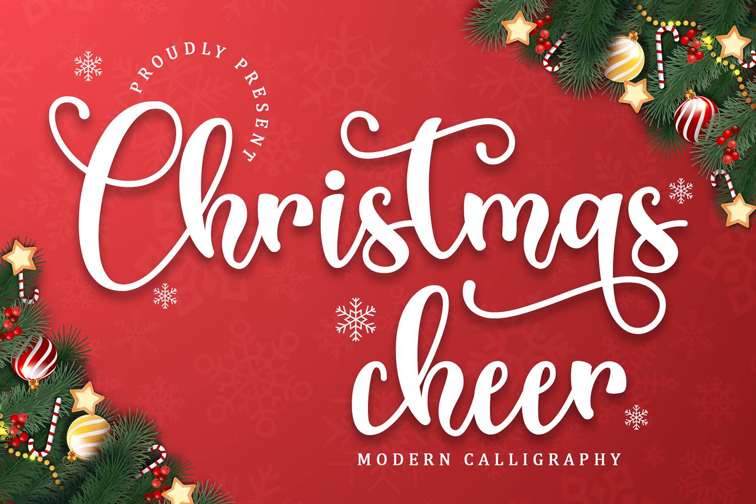 Christmas Cheer Font sample