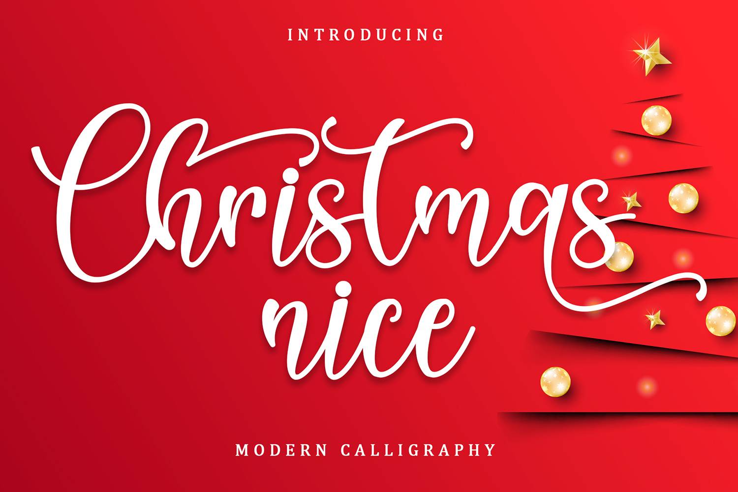 Christmas Nice Font sample